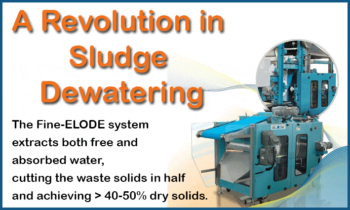 Elode, dewatering, water expo